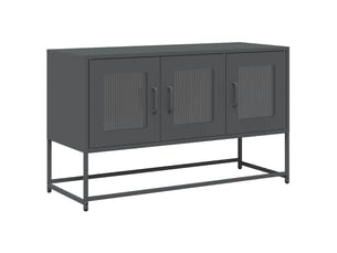 Meuble tv coloris gris 100.5 cm <strong></strong>  <strong></strong>