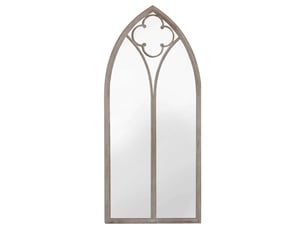 Miroir rectangulaire à fixer coloris beige <strong></strong> <strong></strong> - 70 cm x 30 cm