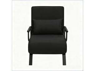 Fauteuil convertible  ARVELLA Coton / Lin noir