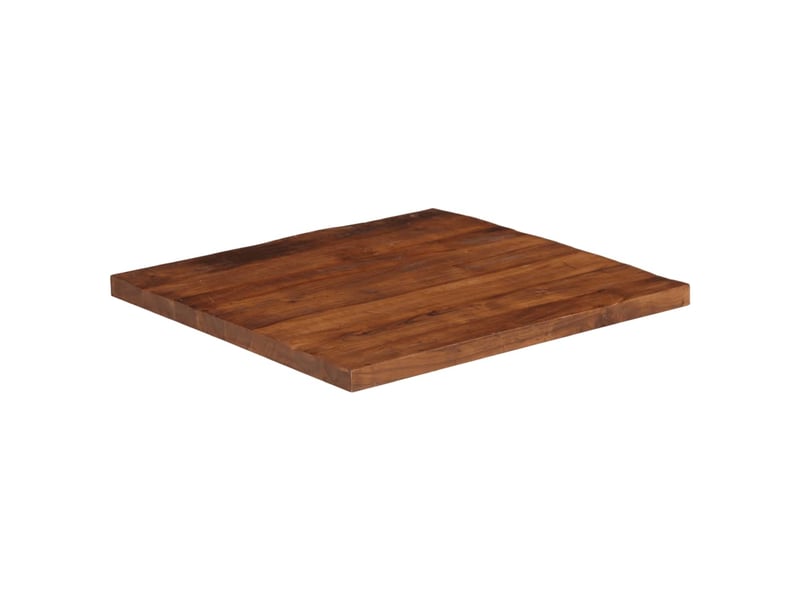  Vidaxl dessus de table 80x80x2,5 cm carré bois massif de récupération  - Conforama A