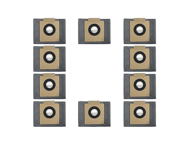  10pcs for x8 pro, x10 pro omni dust bags replacement bag spare parts accessories  - Conforama A
