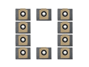 10pcs for x8 pro, x10 pro omni dust bags replacement bag spare parts accessories