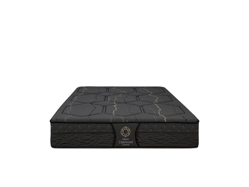  Matelas hybride 32 cm black diamond 140x200 3MA194.1420 - Conforama A