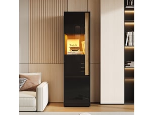 Vitrine coloris bicolore <strong>MODFU</strong> <strong></strong> - 50 cmx179 cm
