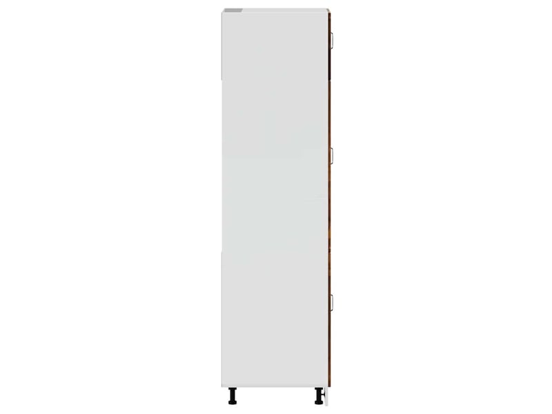  Meuble de rangement, armoire de cuisine lucca chêne fumé bois d'ingénierie  - Conforama E