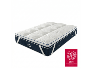 Matelas 200x200 cm MORPHEA  Pack Premium Ressorts + mémoire de forme soutien Ferme épaisseur 30 cm