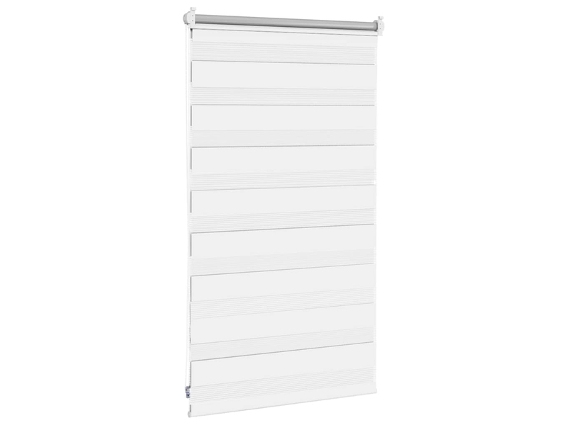 Store vénitien zébré, store de fenêtre 50,9 x 100 cm, largeur du tissu 46,7 cm, blanc cf48228 - Conforama D