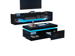 Meuble tv coloris noir 181 cm BGSRYAO