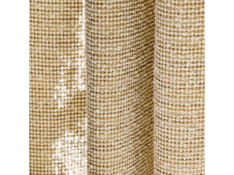  Rideau en bouclette au motif micro damier naturel  pietro 25090 - Conforama D