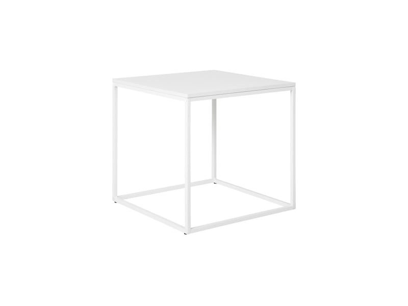 Chic-table d'appoint blanche 45x45 cm  - Conforama A