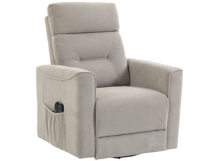 Fauteuil relax électrique  <strong></strong> Tissu gris