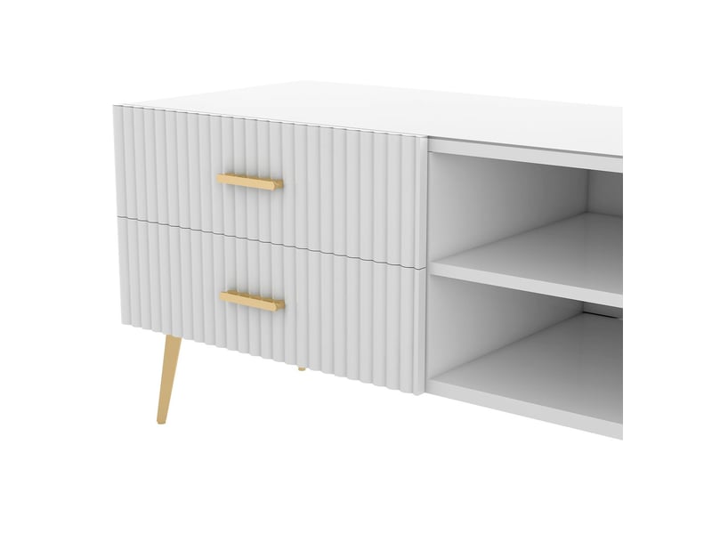  Meuble tv design contemporain avec rangement meuble tv avec rangement  - Conforama C