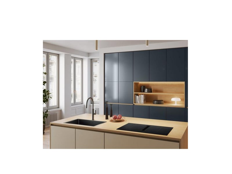 Roblin - table de cuisson aspirante induction 83cm 4 feux 7200w 5530117 - 5530117 - Conforama E