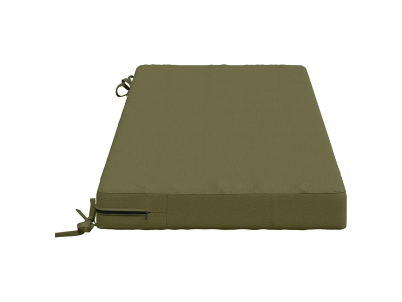  Coussin de banc, coussin d'assise, coussin de canapé soest 100 % polyester vert olive cf53727  - Conforama C