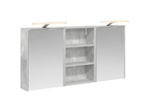 Ensemble de meubles de salle de bain 3 pcs 126x16x62.5 cm shl9222