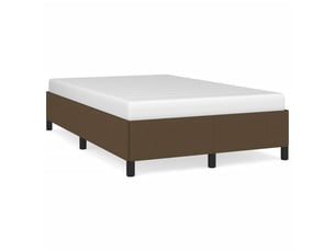 Lit 2 places 120x190cm    coloris marron