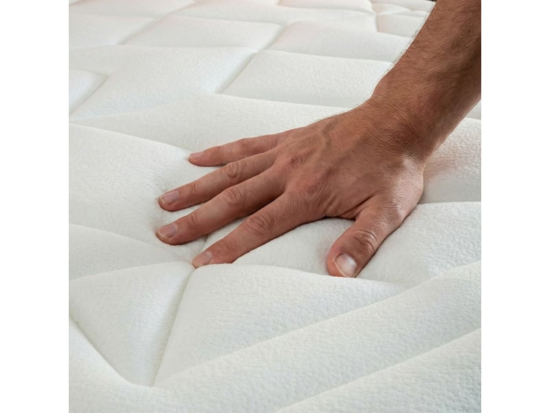  Matelas ressorts ensachés passion - 30 cm, soutien ferme 80x200 cm - blanc 3MA506.0820 - Conforama E