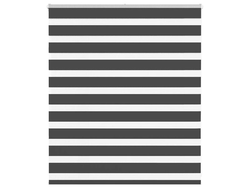  Store zèbre, store de fenêtre noir 120x100 cm largeur du tissu 115,9 cm polyester cf48865  - Conforama B