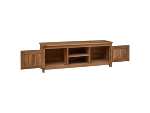 Meuble tv coloris marron 110 cm <strong></strong> <strong></strong>