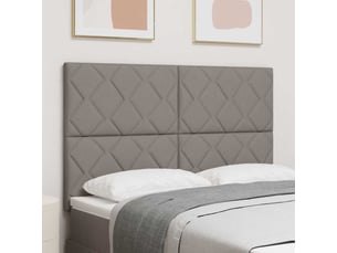 Tete de lit A poser largeur 144 cm   taupe