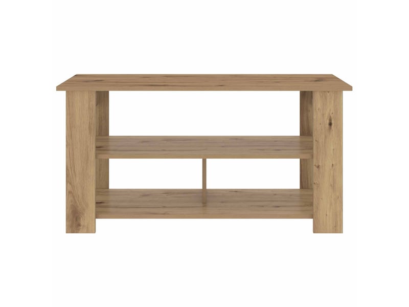  Support de télévision 100x40x50 cm chêne artisanal  - Conforama E
