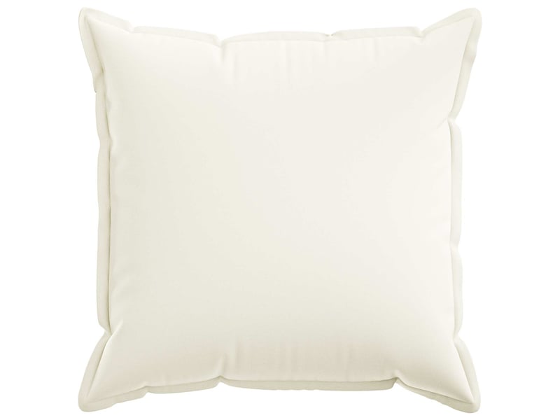 Lot de 2 housses de coussin houten blanc 60 x 60 cm lin synthétique cf49495 - Conforama A