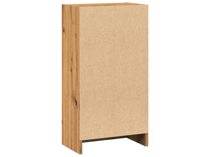  Bibliothèque, étagère de rangement chêne artisanal 40x24x76 cm bois d'ingénierie  - Conforama E