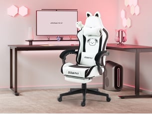 Fauteuil gaming   avec assise réglable en hauteur