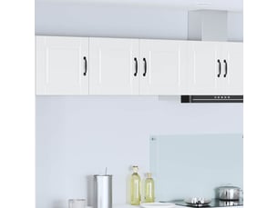Meuble mural de cuisine, armoire de cuisine blanc 80x31x40cm bois d'ingénierie shl4788