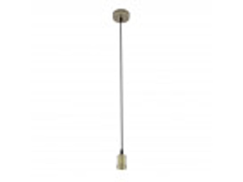  Armature de suspension fabrilamp puja cuir 1 x e27 réglable 22-85 cm 10x10 cm 201191C14 - Conforama B