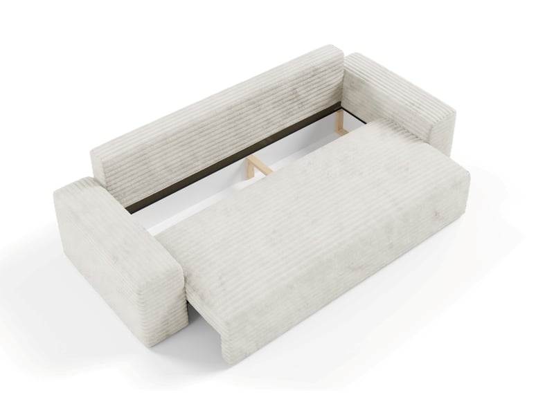  Canapé coco avec fonction de couchage couleur : tilia blanc  - Conforama E