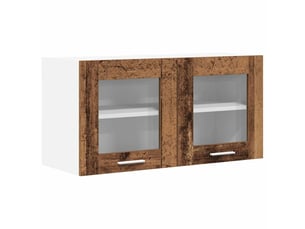 Armoire suspendue moderne avec grand espace de stockage 80 x 31 x 40 cm en bois d'ingénierie blanc 02_0053279
