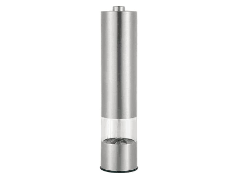  Moulin à poivre électrique en acier inoxydable avec tête plate pour moulin à sel  - Conforama A