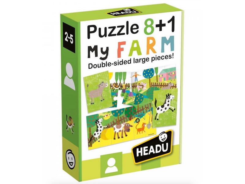  Puzzle recto verso 8+1 ma ferme IT20867 - Conforama A