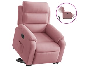 Fauteuil convertible VIDAXL  Velours rose