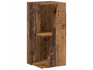 Étagère de rangement, étagère latérale 33 x 32 x 70,5 cm bois d'ingénierie shl8052