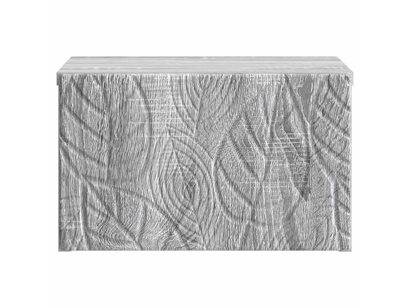  Table de chevet - table d'appoint murale 2 pc sonoma gris 34,5 x 33 x 20 cm  - Conforama E