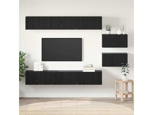 Meuble tv coloris noir 1 cm <strong></strong>  <strong></strong>