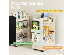Etagère 66.5 cm coloris blanc <strong></strong> <strong></strong>