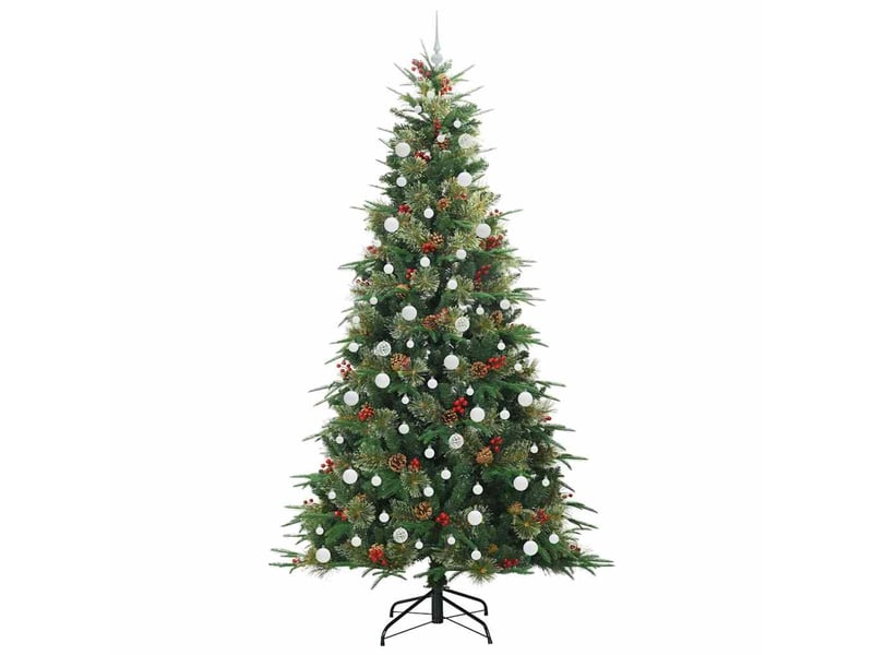  Sapin de noël artificiel, arbre de noël à branches articulées vert 240 cm shl1470  - Conforama D