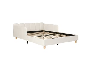 Lit 2 places 140x200 cm PHOEBE CAT   coloris beige