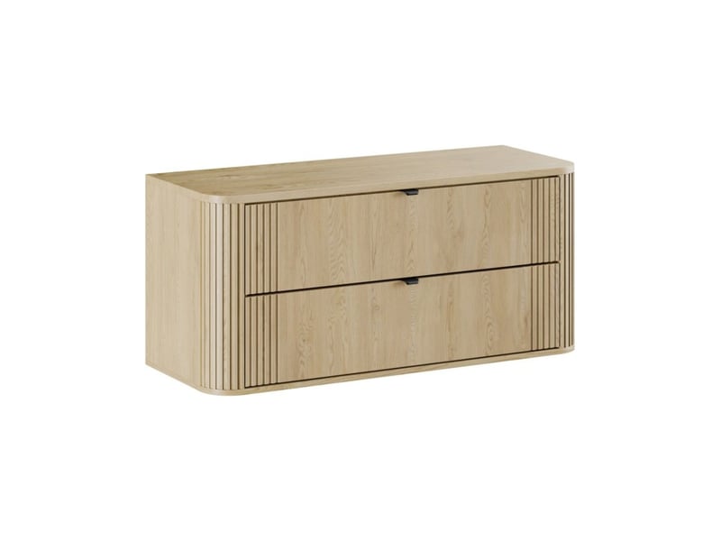  Ensemble de salle de bain kori : meuble sous vasque 120cm + plan vasque  - Conforama A