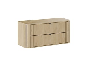 Ensemble de salle de bain kori : meuble sous vasque 120cm + plan vasque