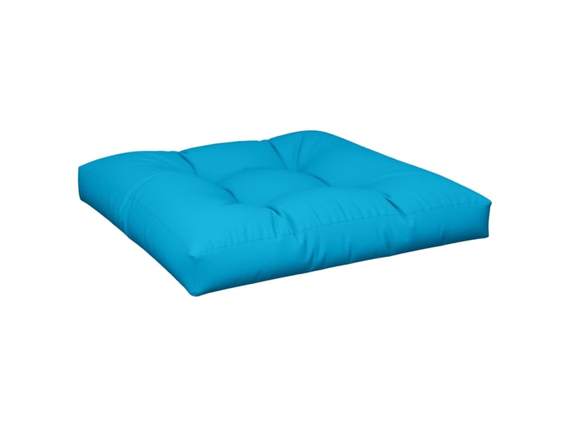  Lot de 2 coussins de palette, coussins de canapé bleu clair tissu cf59499  - Conforama E