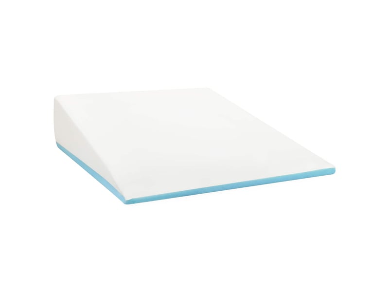Coussin en coin 69 x 64 x 19 cm moyen mousse à mémoire de forme cf56451 - Conforama C
