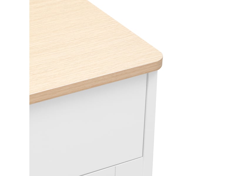  Buffet en mdf blanc, 0 x 0 x 0 cm  - Conforama W