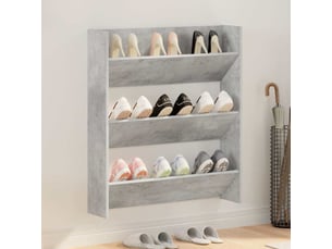 Meuble à chaussures 4 paire(s)  <strong></strong>  <strong></strong> coloris argenté