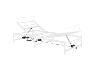 Lit simple 90x190 cm    coloris blanc
