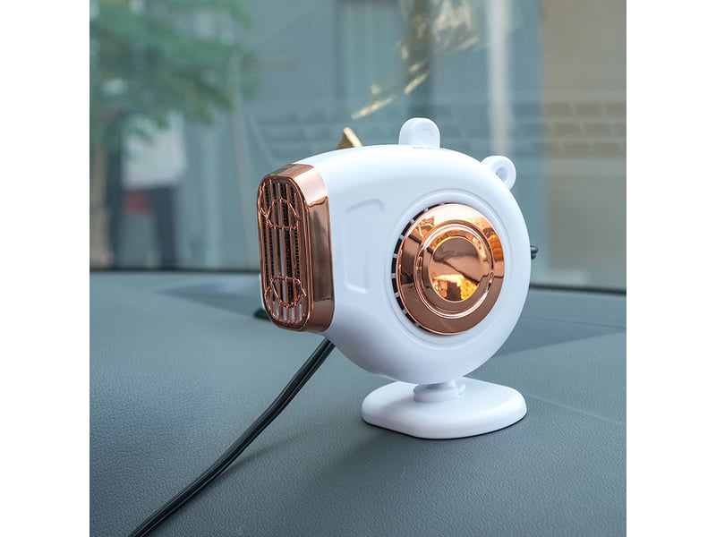 12v (blanc) dégivreur automatique réglable chauffe-glace de voiture ventilateur de refroidissement chauffe-glace de voiture A-G-002538 - Conforama B