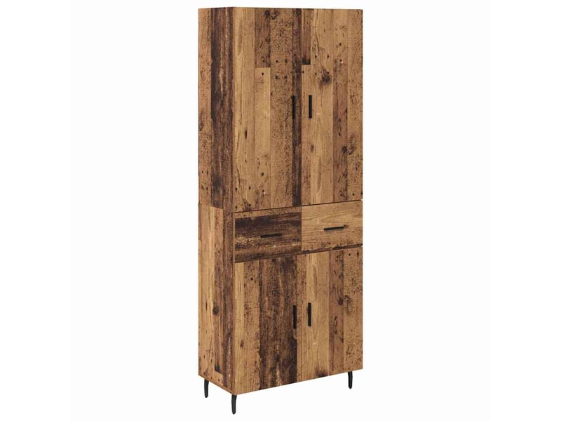  Buffet - haut armoire 2 pc bois ancien 69,5 x 34 x 180 cm  - Conforama A